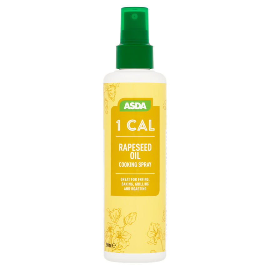 ASDA 1 cal Rapeseed Oil Cooking Spray 190ml GOODS ASDA   