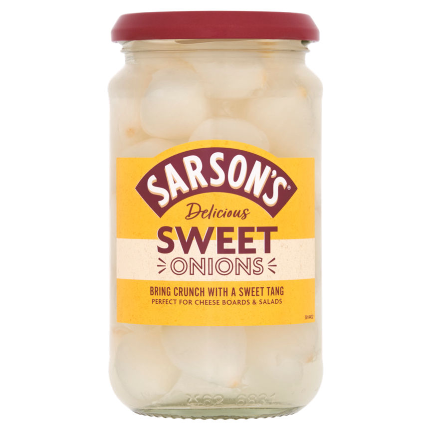 Sarsons Sweet Onions 460g GOODS ASDA   