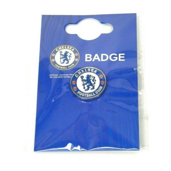 Chelsea FC official crest badge metal enamel pin - British product