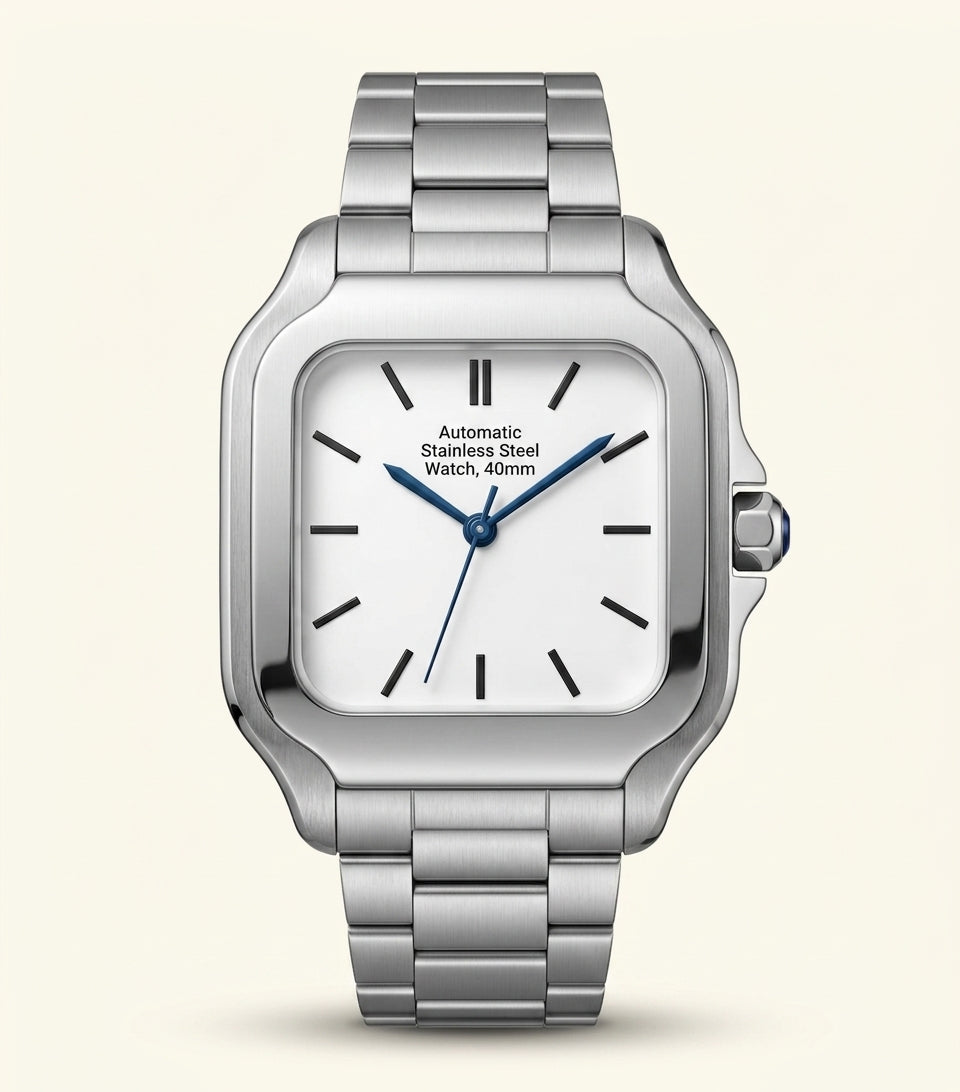 Cartier Santos de Cartier watch stainless steel 35.1mm - British product