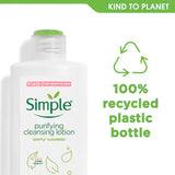 Simple purifying cleansing lotion 200ml (British brand)