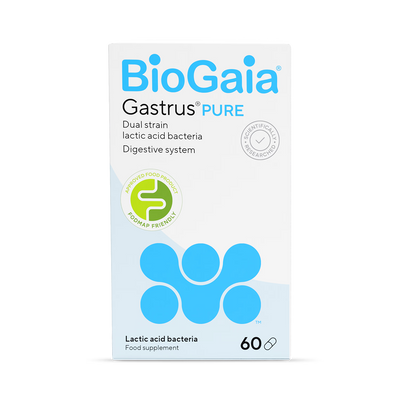 Holland & Barrett BioGaia Gastrus PURE Probiotic Capsules 60 Capsules- Buy online at McGrocer