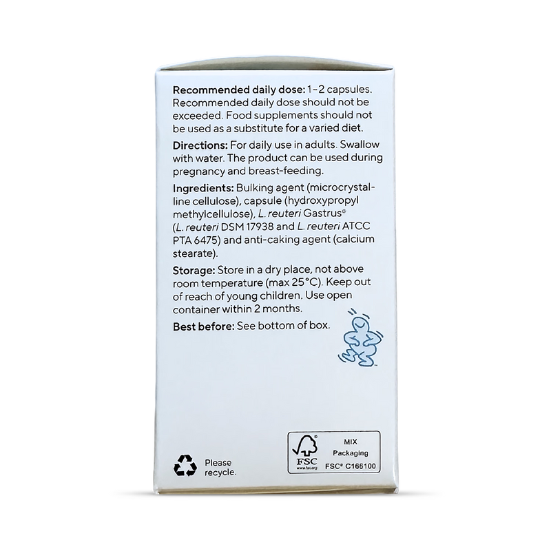 BioGaia probiotic Gastrus PURE 60 capsules - British product