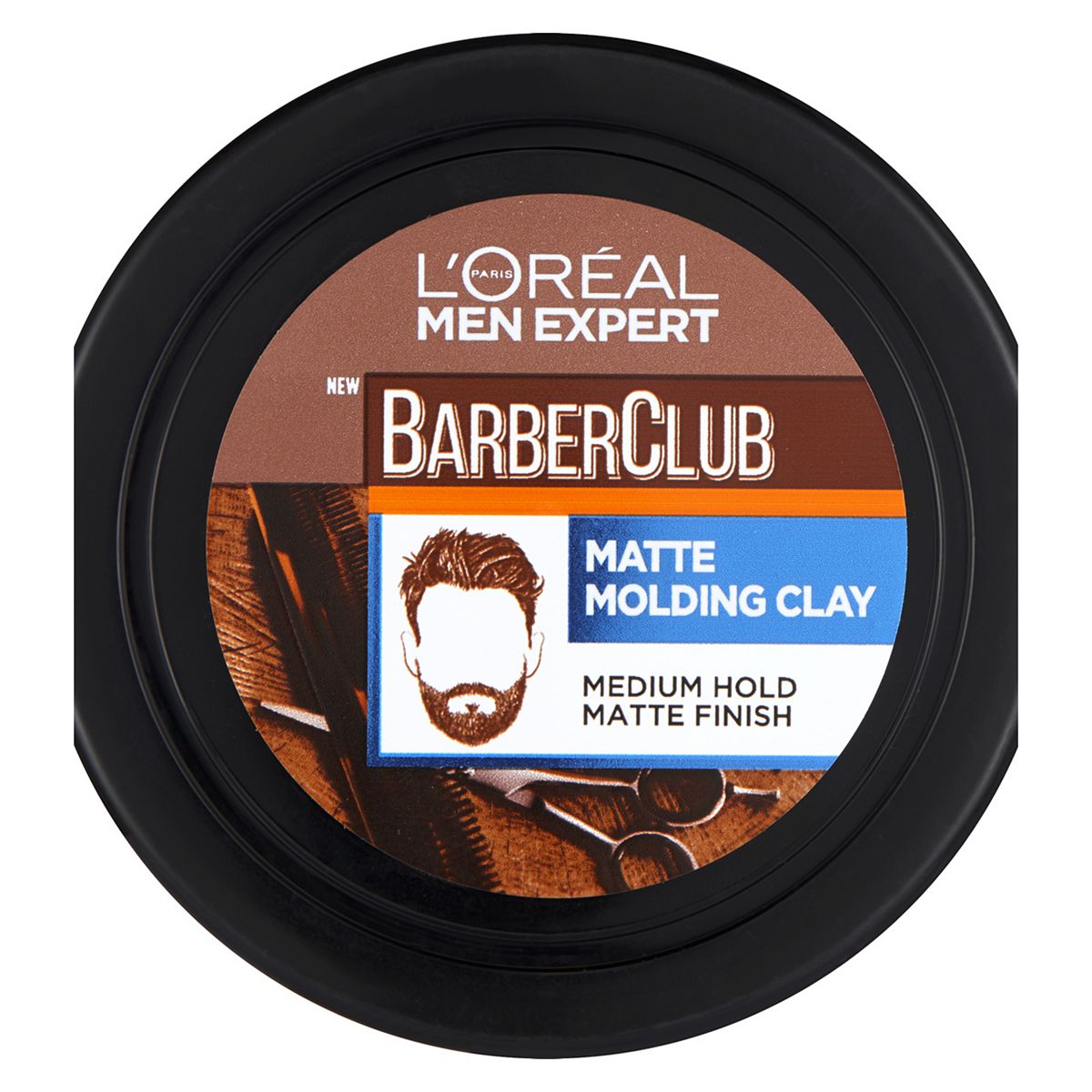 L'Oreal Men Expert Barber Club Messy Hair Styling Matt Clay 75ml GOODS Boots   