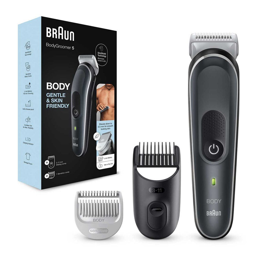 Braun Series 5 Body Groomer BG5350 with 2 Attachments