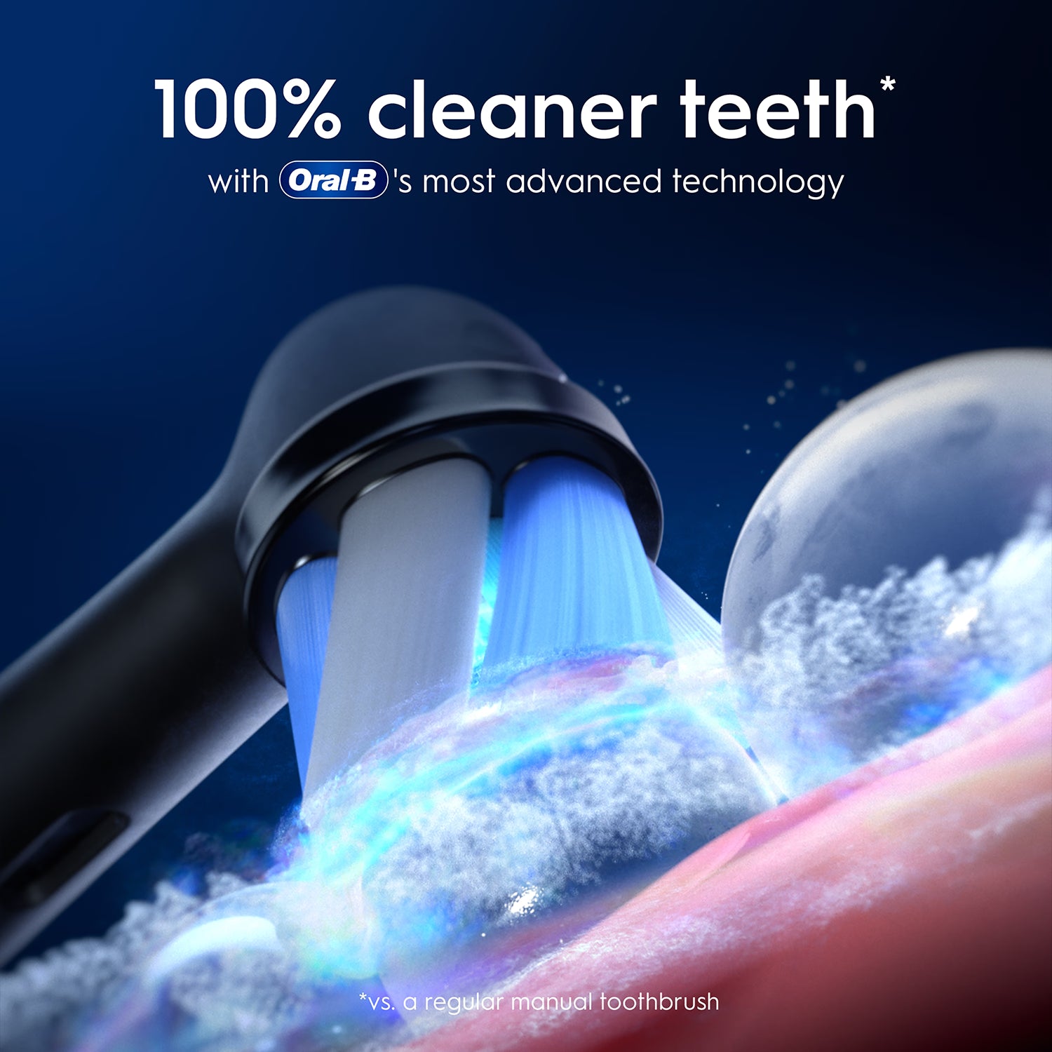 Oral-B iO 9 electric toothbrush Black & Rose, imported from the UK