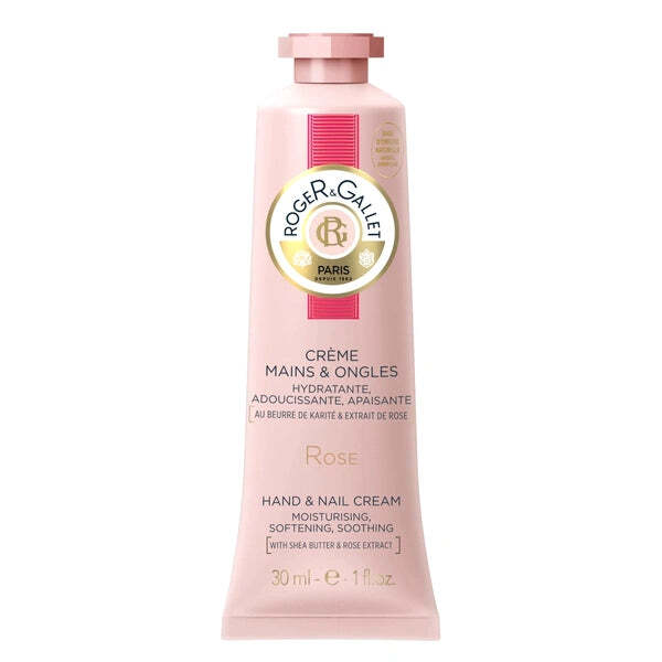Roger & Gallet Rose hand cream 30ml - British product
