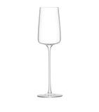LSA International Metropolitan champagne flutes set of 4 230ml, UK version