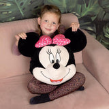 Disney Minnie Mouse plush hand warmer cushion 35cm, imported from the UK