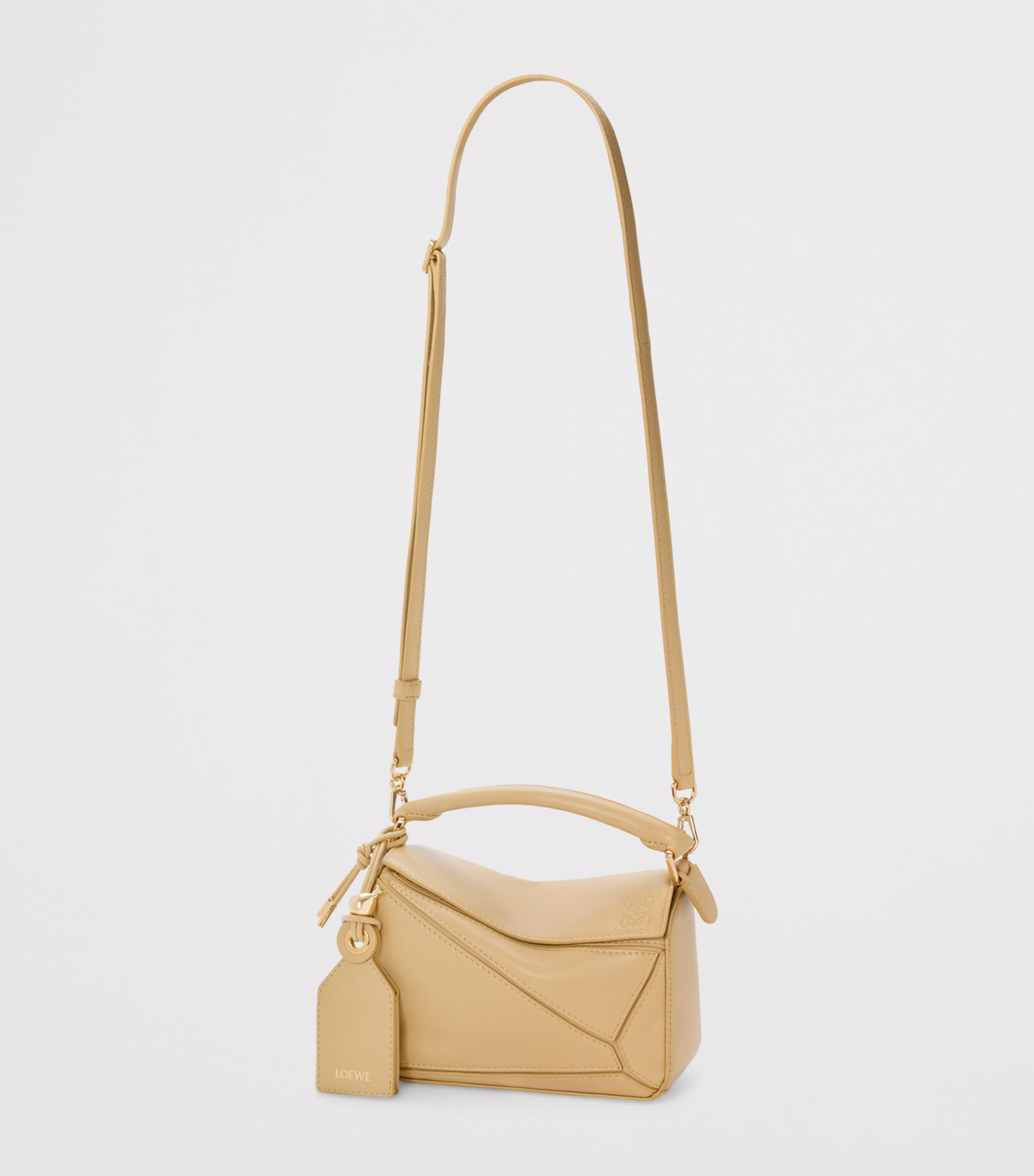 LOEWE Mini Featherlight Puzzle handbag H12.5cm x W17.5cm x D7.5cm - British product