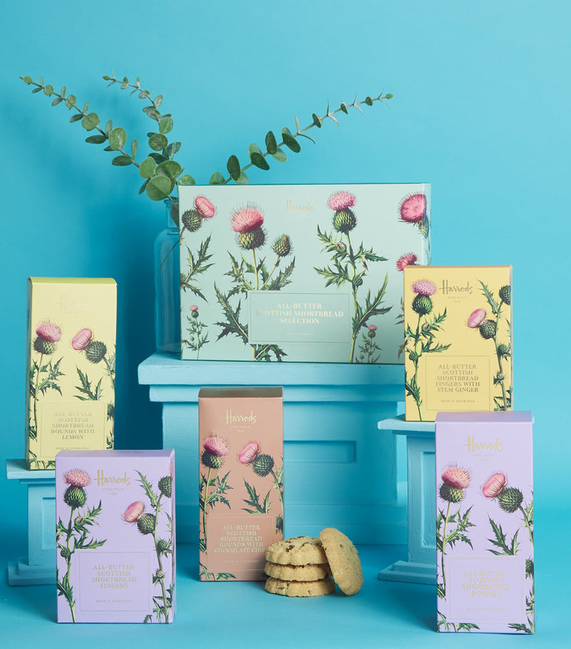 Harrods All-Butter Scottish Shortbread Rounds with Chocolate Chips 200g, UK version
