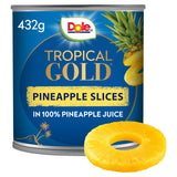 Dole Tropical Gold Premium Pineapple in Pineapple Juice 432g GOODS ASDA   