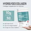 VitaBright bovine collagen powder 500g tub (British brand)