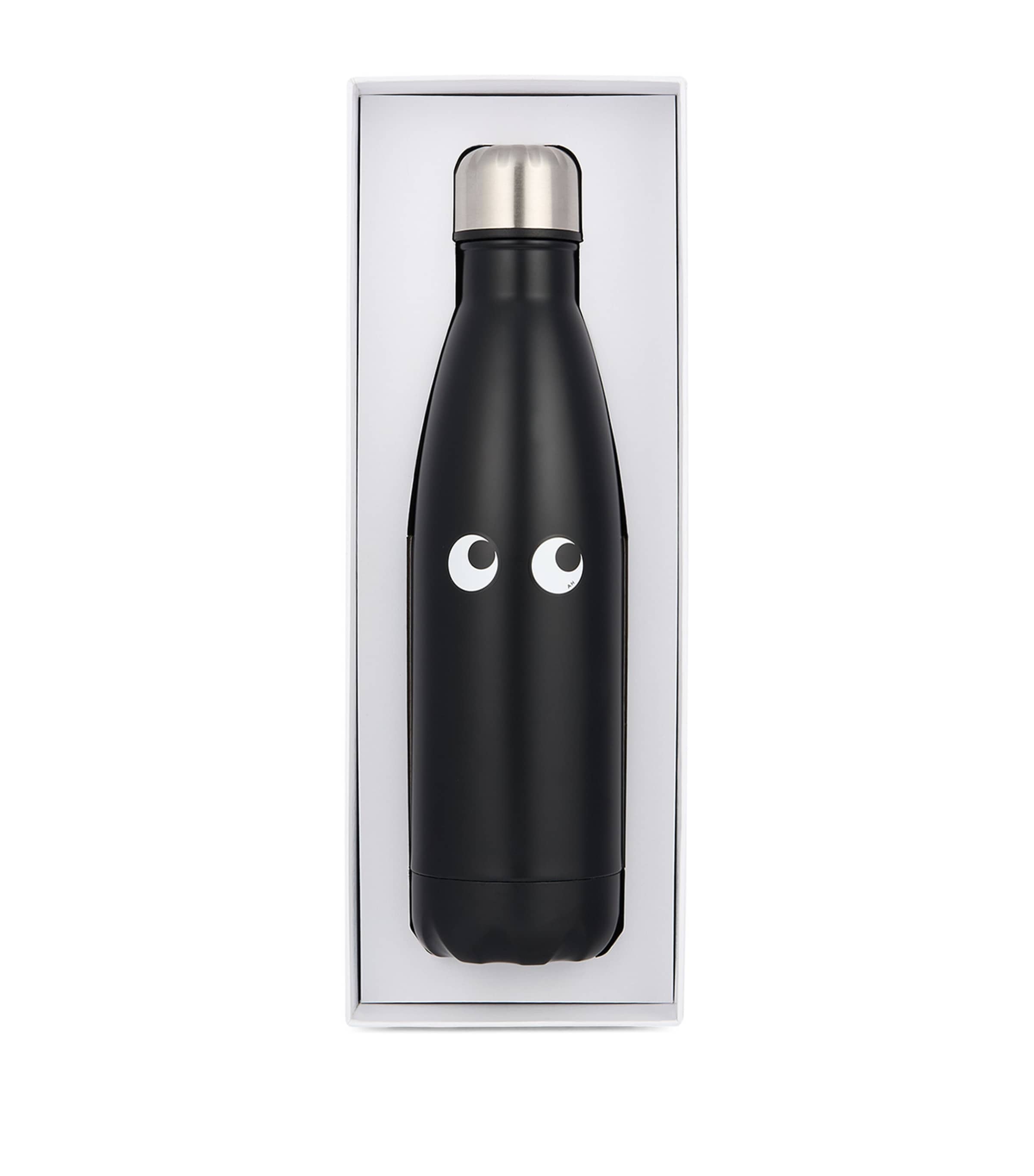 Anya Hindmarch insulated stainless steel water bottle with Eyes motif 500ml - British product