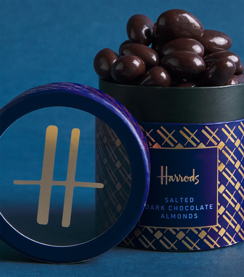 Harrods salted dark chocolate almonds 325g, UK version