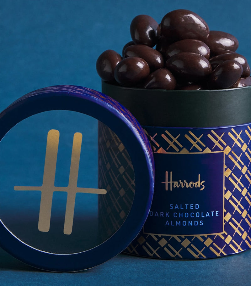 Harrods salted dark chocolate almonds 325g, UK version