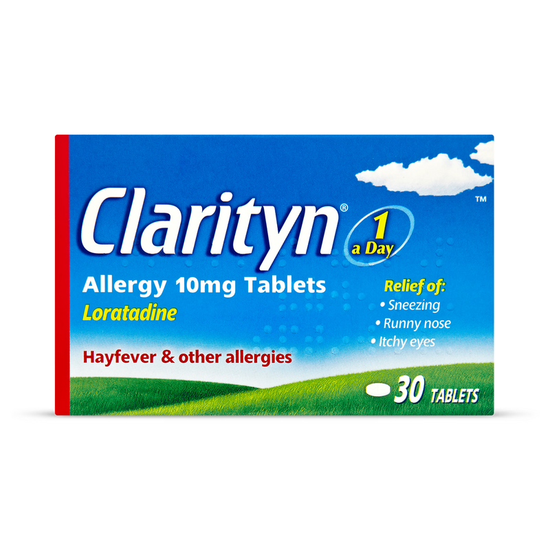 Clarityn Allergy 10mg 30 tablets, UK version