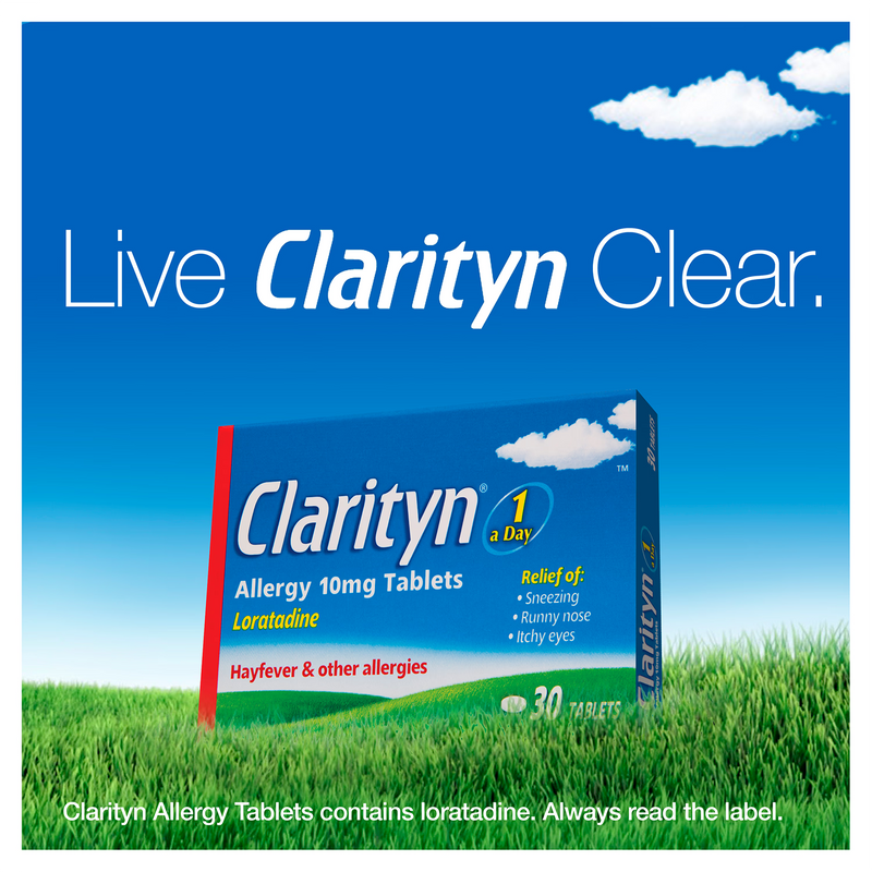 Clarityn Allergy 10mg 30 tablets, UK version