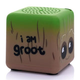 Bitty Boomers Marvel Groot micro Bluetooth speaker, imported from the UK
