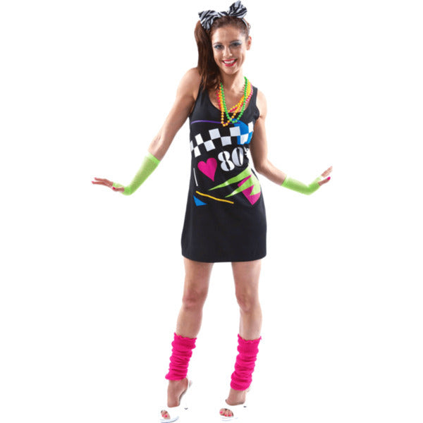 Orion Costumes I Love the 80s Dress X-Large GOODS Superdrug   