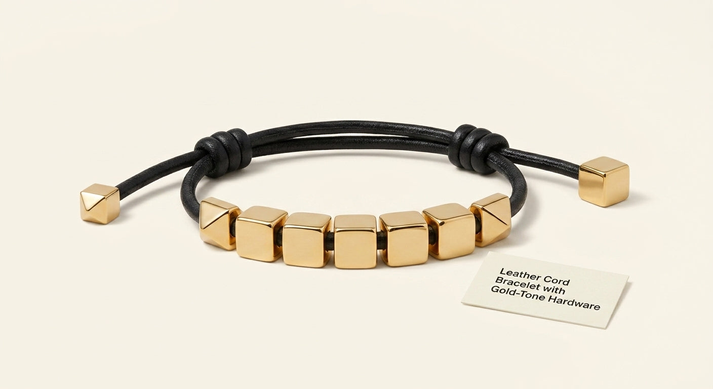 Prada nappa leather logo bracelet, imported from the UK