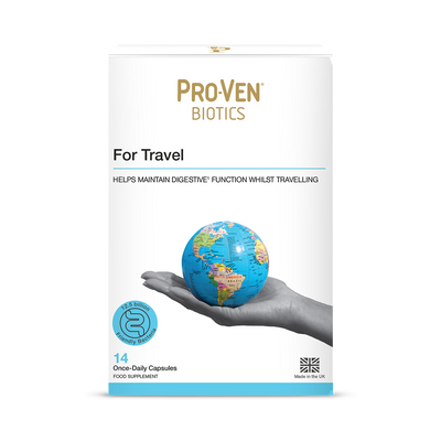 Holland & Barrett Pro-Ven Biotics For Travel Calcium & Ginger Food Supplement 14 Capsules- Buy online at McGrocer