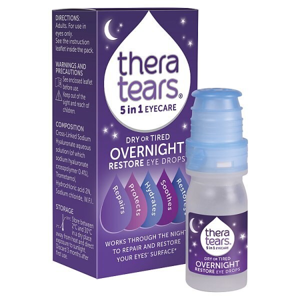 Thera Tears 5 In 1 Dry Or Tired Eye Drops 10ml GOODS Superdrug   