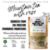 APSOGO organic herbal tea with rose 50g (British brand)
