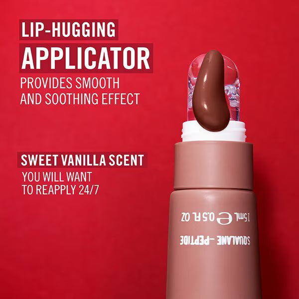 Rimmel lip balm Latte Delight, imported from the UK