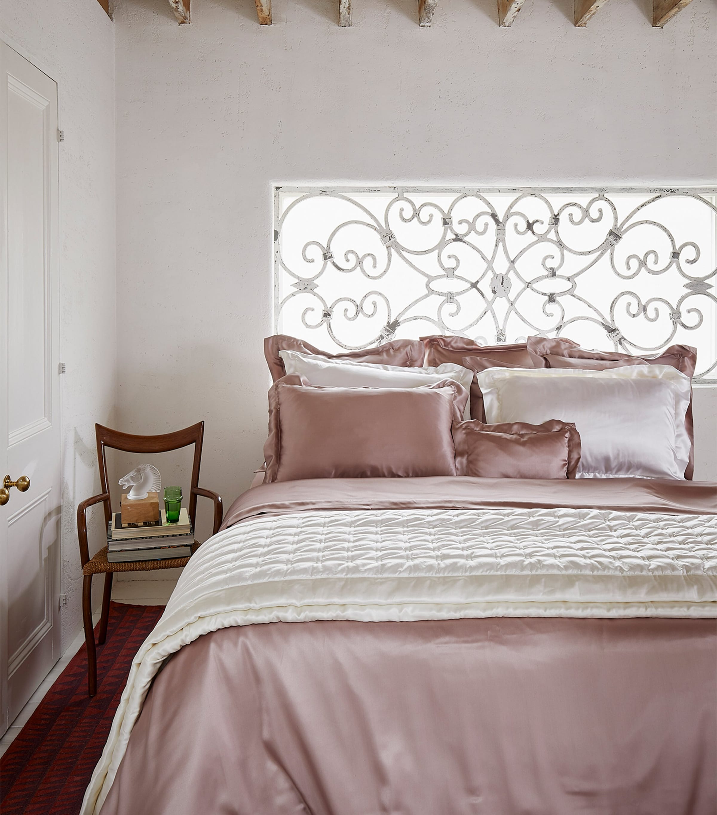 Gingerlily Silk King Duvet Cover 225cm x 220cm, UK version