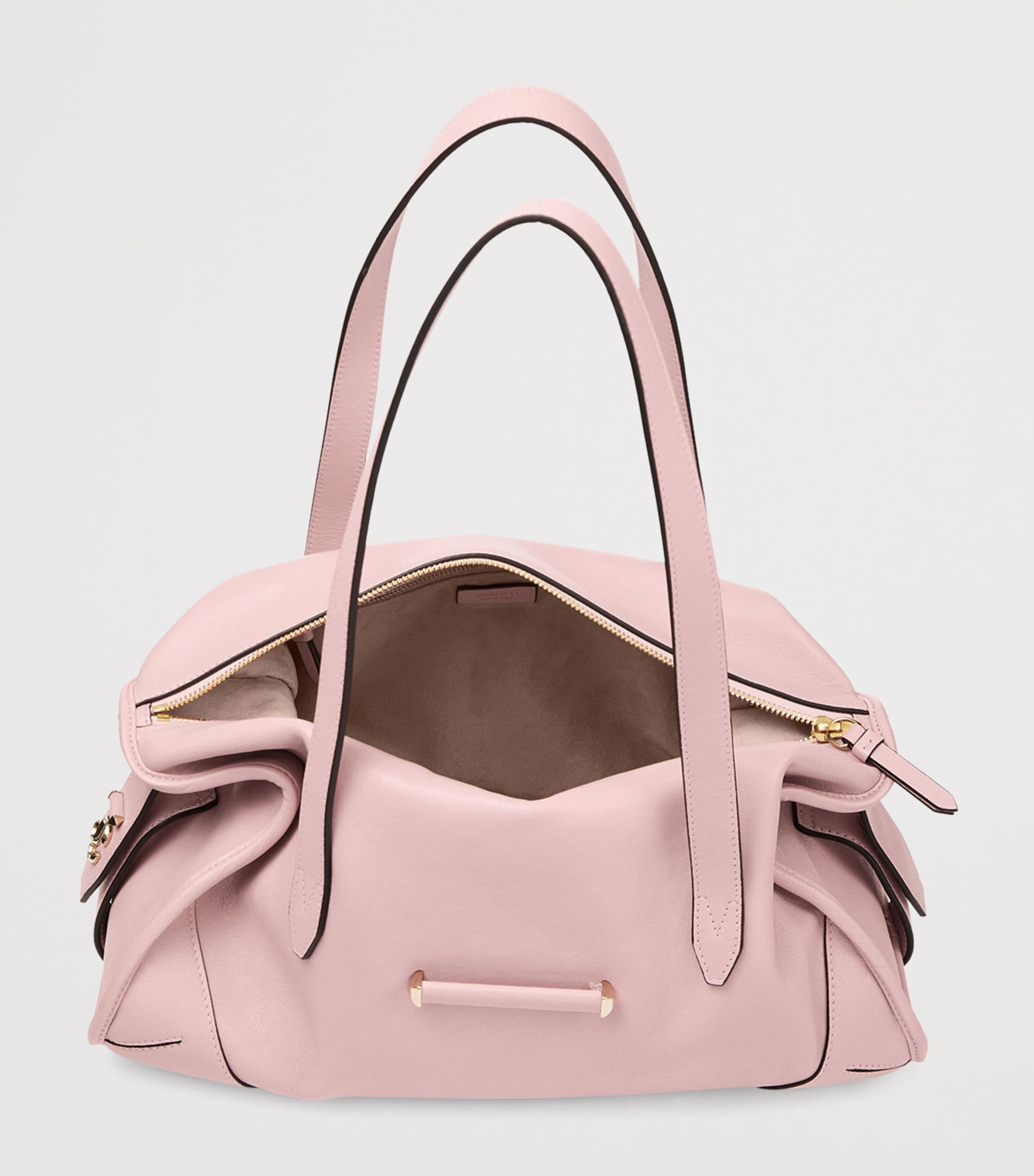 Jimmy Choo medium leather bar holdall bag (British brand)