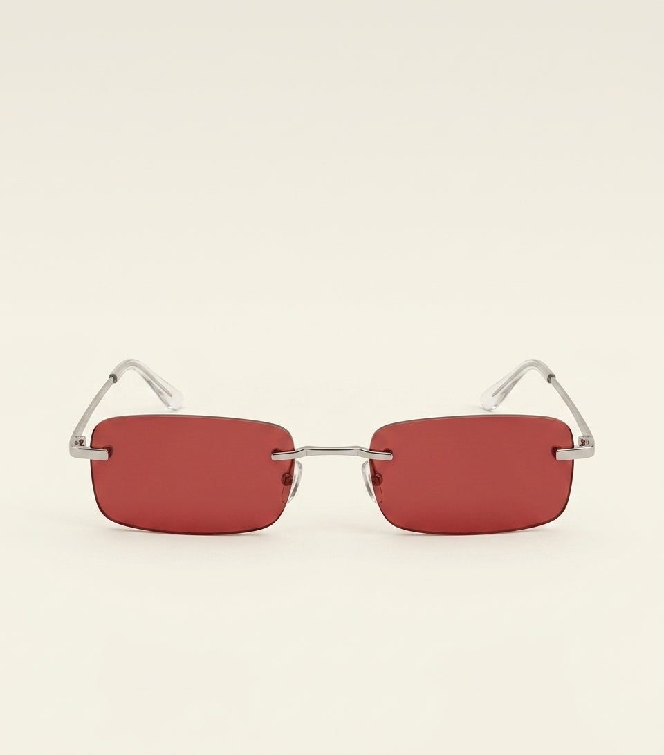 Gucci metal rectangular sunglasses (British brand)