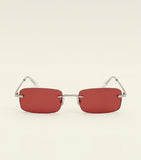 Gucci metal rectangular sunglasses (British brand)