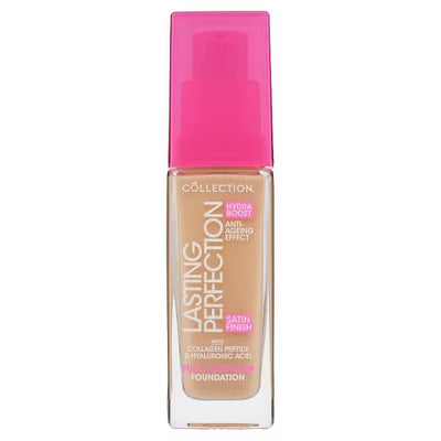 Superdrug Lasting Perfection Satin Foundation 1N Rose Porcelain Neutral- Buy online at McGrocer