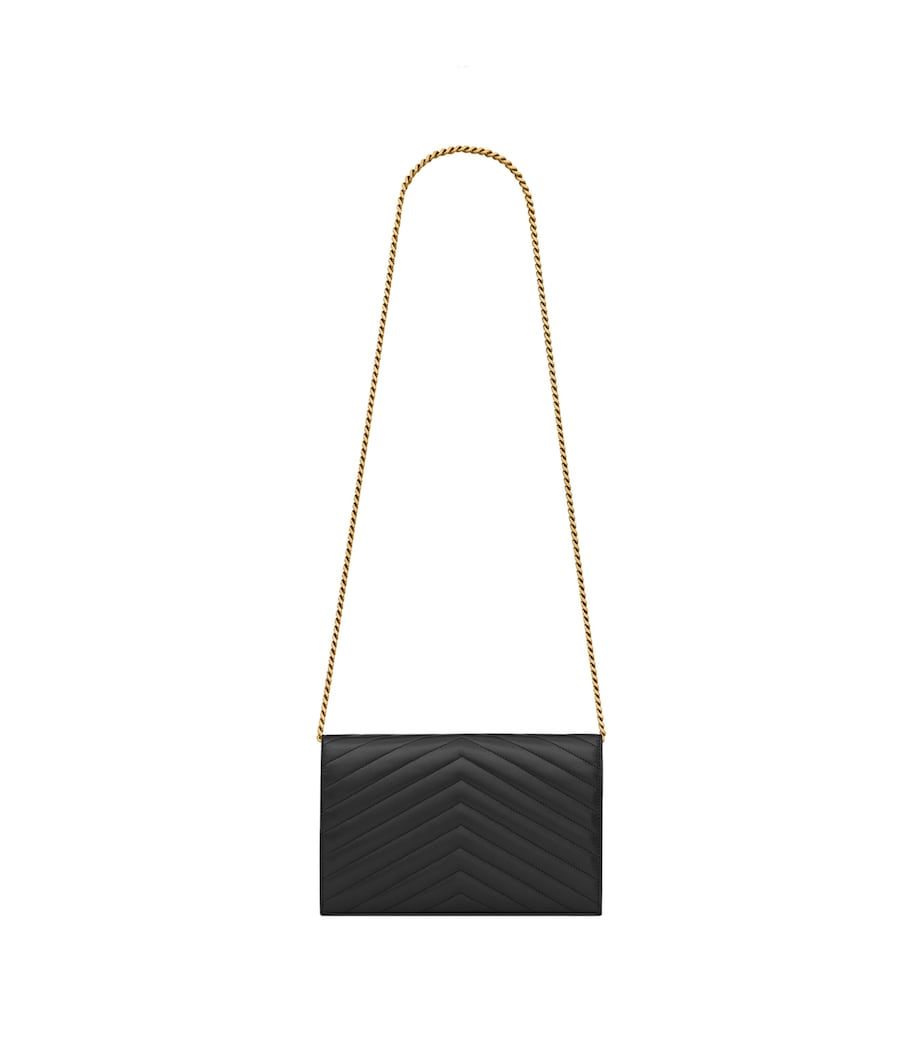 Saint Laurent Envelope wallet bag with YSL monogram - British product