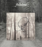 Autographed Taylor Swift Folklore CD Cover Display in Bespoke Frame