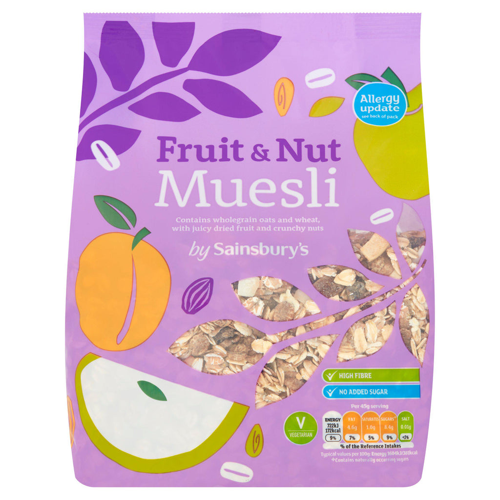 Sainsbury's Fruit, Nut & Seed Muesli 750g