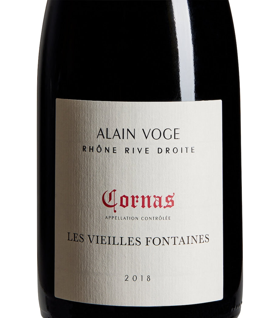 Alain Voge red wine Cornas Les Vieilles Fontaines 2018 75cl - British product