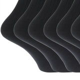 Mens 100% Cotton Ribbed Socks (Pack Of 6) (UK Shoe 6-11) GOODS Superdrug   