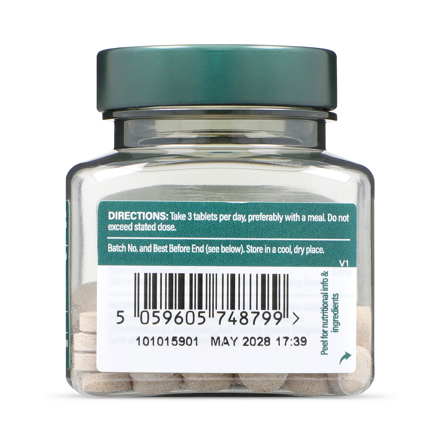 Holland & Barrett Siberian Ginseng 120 tablets (British brand)