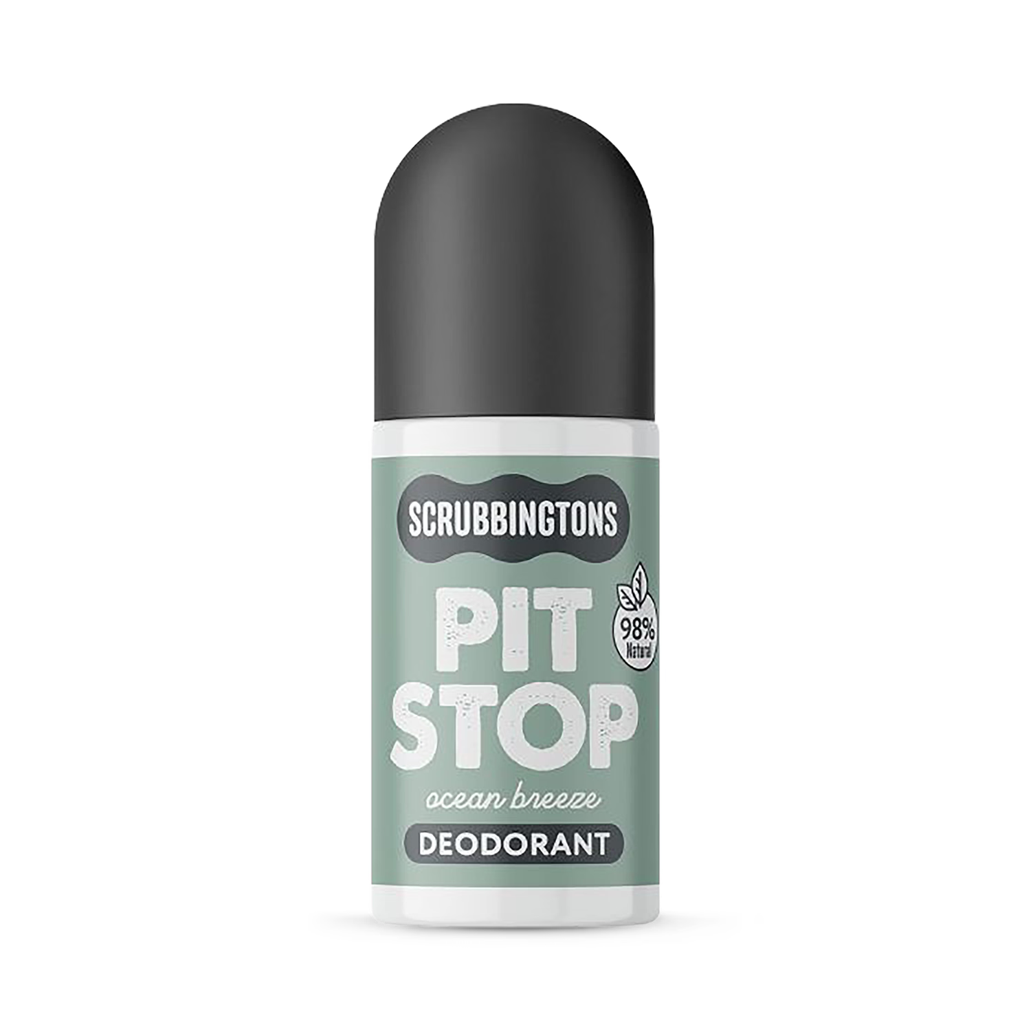 Scrubbingtons roll-on deodorant Ocean Breeze 75ml, imported from the UK