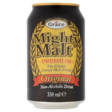 Grace Mighty Malt Can 330ml (Sugar levy applied) African & Caribbean Sainsburys   