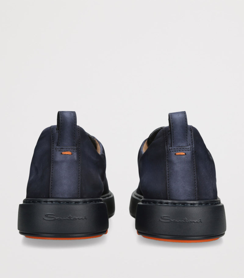 Santoni suede Victory sneakers (British brand)