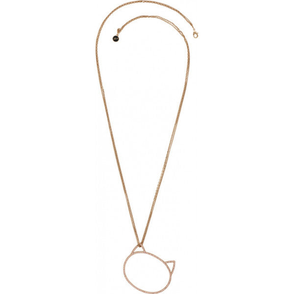 Karl Lagerfeld black ladies necklace - British product