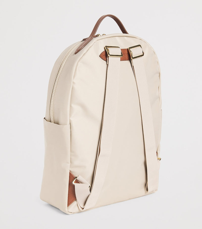 Harrods nylon backpack with gold-plated hardware, UK version