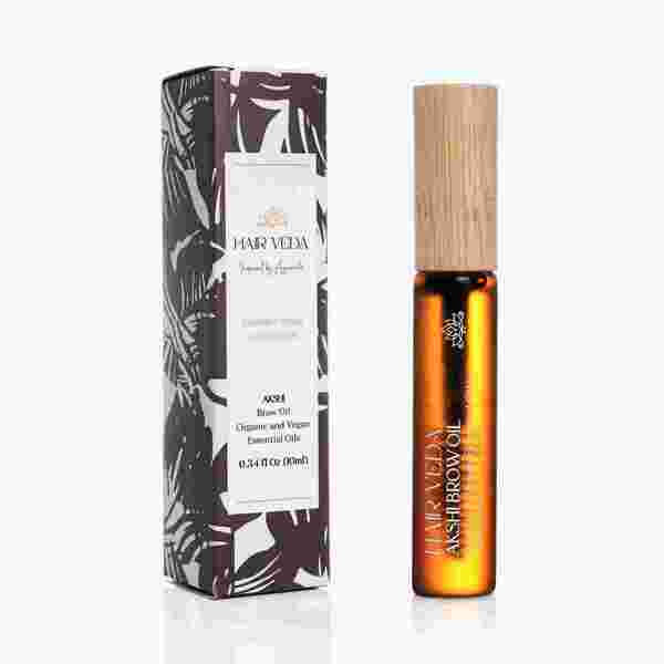 Hair Veda Akshi Brow Oil 10ml, imported from the UK
