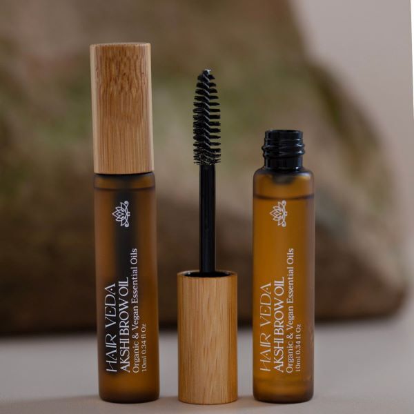 Hair Veda Akshi Brow Oil 10ml, imported from the UK