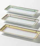 GINORI 1735 porcelain Colonna Diva rectangular change tray 28cm, UK version