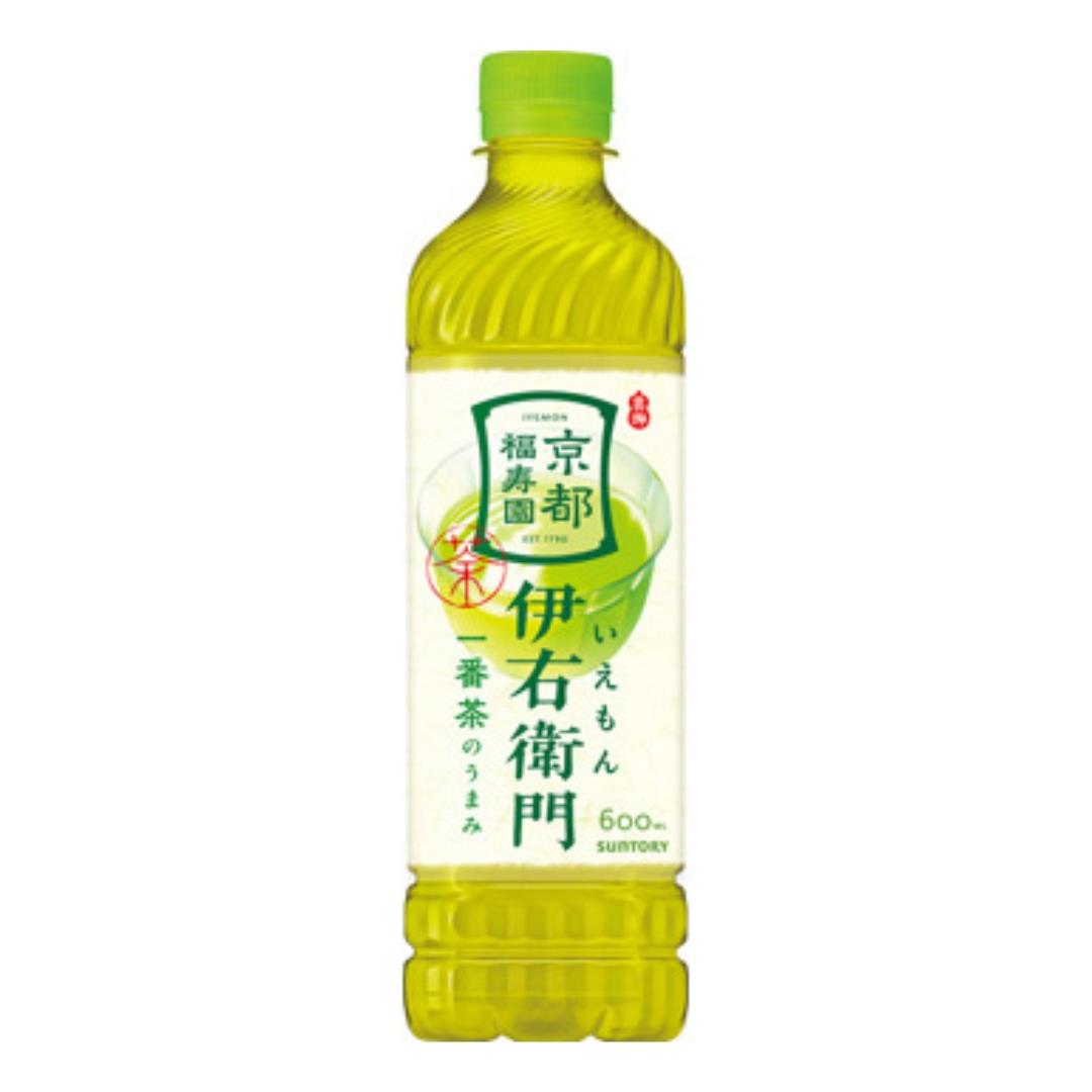 Suntory Iyemon green tea 600ml bottle - British product