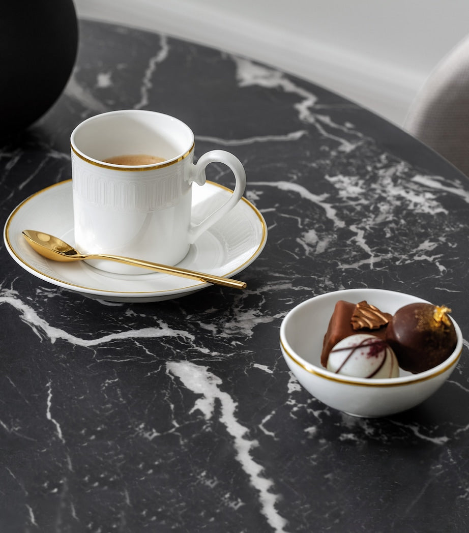 Villeroy & Boch bone porcelain Château Septfontaines espresso cup (British brand)